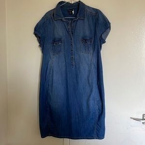 H&M Mama Denim Dress (maternity)